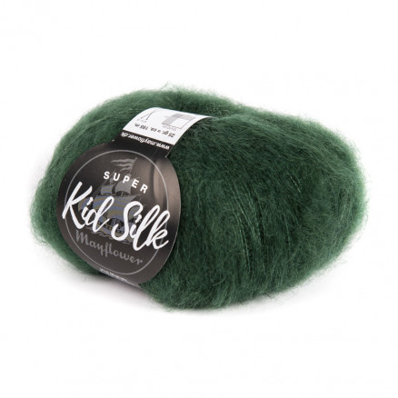 Mayflower Super Kid Silk Garn Unicolor 24 Tanne Mayflower Super Kid Silk Garn Unicolor 24 Tanne von Mayflower