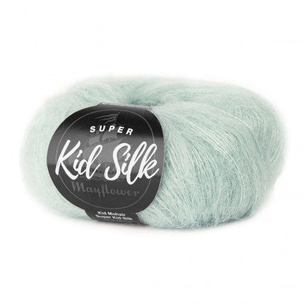 Mayflower Super Kid Silk Garn Unicolor 66 Gray Haze von Mayflower