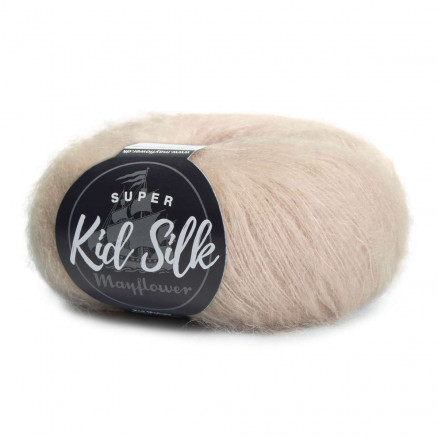 Mayflower Super Kid Silk Garn Unicolor 98 Nougat von Mayflower