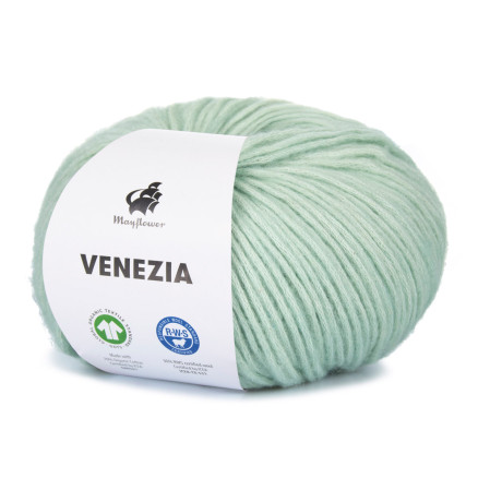 Mayflower Venezia Garn Unicolor 019 Grüner Tee von Mayflower