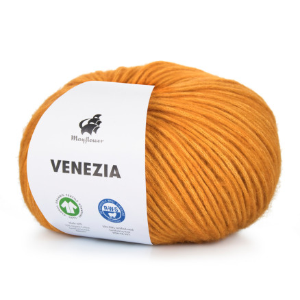 Mayflower Venezia Garn Unicolor 022 Karry von Mayflower
