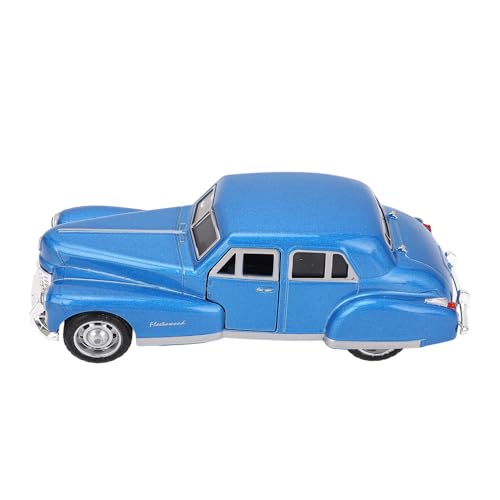 Mayueri 1: 32 Skala Klassisches Legierungsauto -Modell, Retro Car Model Collection Dekoration, Retro Die Casting -Sammlung Spielzeugausbildung Simulation Display Kindersammler (Blau) von Mayueri