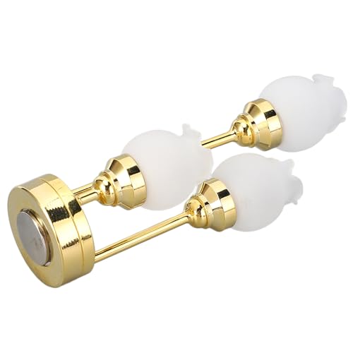 Mayueri 1:12 Skala Dollhouse Miniatur Decke Leicht Elegante Gold Retro Mini -Lampe für Puppenhauszubehör Erwachsene Metallglas 5,8 cm Mayueri 1:12 Skala Dollhouse Miniatur Decke Leicht Elegante Gold Retro Mini -Lampe für Puppenhauszubehör Erwachsene Metallglas 5,8 cm von Mayueri