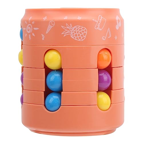 Mayueri Fingerspitzenspielzeug Bildung Eltern Kind Interaktives Stressabbau Abs Material 2,7 X 2,2 Zoll für über 5 Jahren (Orange) von Mayueri