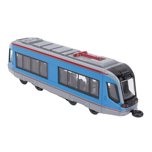 Mayueri Spielzeugzug Set für, Legierung Batterie mit Dual-Ended-Lotomotive-Zug-Modell, Bildungsspielzeug für Mädchen Im Alter von 3 Bis 8 Jahren, Weihnachtsgeburtstag Geschenkidee (Blau) von Mayueri