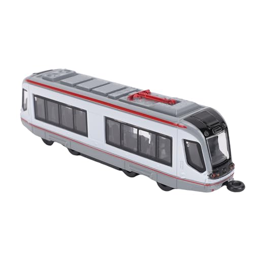 Mayueri Spielzeugzug Set für, Legierung Batterie mit Dual-Ended-Lotomotive-Zug-Modell, Bildungsspielzeug für Mädchen Im Alter von 3 Bis 8 Jahren, Weihnachtsgeburtstag Geschenkidee (Grau) von Mayueri