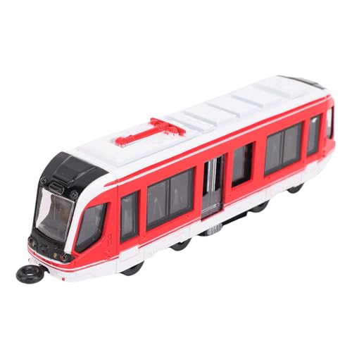 Mayueri Spielzeugzug Set für, Legierung Batterie mit Dual-Ended-Lotomotive-Zug-Modell, Bildungsspielzeug für Mädchen Im Alter von 3 Bis 8 Jahren, Weihnachtsgeburtstag Geschenkidee (Rot) von Mayueri