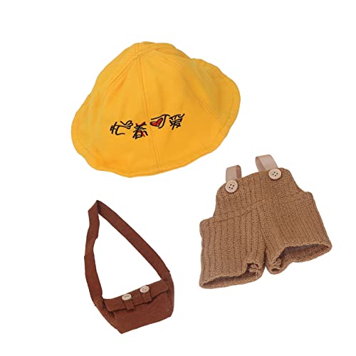 Plüschbär-Kleidungszubehör, weich, leuchtende Farben, Hosenträger und Tasche für 30 cm große Puppen Plüschbär-Kleidungszubehör, weich, leuchtende Farben, Hosenträger und Tasche für 30 cm große Puppen von Mayueri