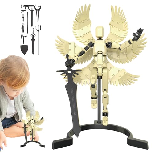 3D -Print -Montage -Figuren - Poable Model Toys, Figur -Set, artikulierte Teile Kit | Detaillierte 3D -gedruckte Charaktere mit Snap -Fit -Gelenke für maßgeschneiderte Gemäldebaugruppe und Anzeig 3D -Print -Montage -Figuren - Poable Model Toys, Figur -Set, artikulierte Teile Kit | Detaillierte 3D -gedruckte Charaktere mit Snap -Fit -Gelenke für maßgeschneiderte Gemäldebaugruppe und Anzeig von Mbiyhgta