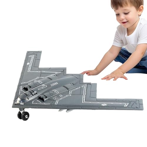 Flugzeugmontage-Spielzeug-Set – Jagdflugzeug-Modell-Set, bauen Sie Ihr eigenes Flugzeug | Bildungsflugzeug-Legierungs-Flugzeug-Baukasten von Mbiyhgta