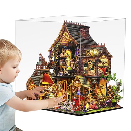 Haus-Sets für Erwachsene, Miniatur-Haus-Set, Miniatur-Haus-Set | Bauset für kleines Haus aus Holz, Raumdekoration, Miniatur-Haus-Set inkl Haus-Sets für Erwachsene, Miniatur-Haus-Set, Miniatur-Haus-Set | Bauset für kleines Haus aus Holz, Raumdekoration, Miniatur-Haus-Set inkl von Mbiyhgta