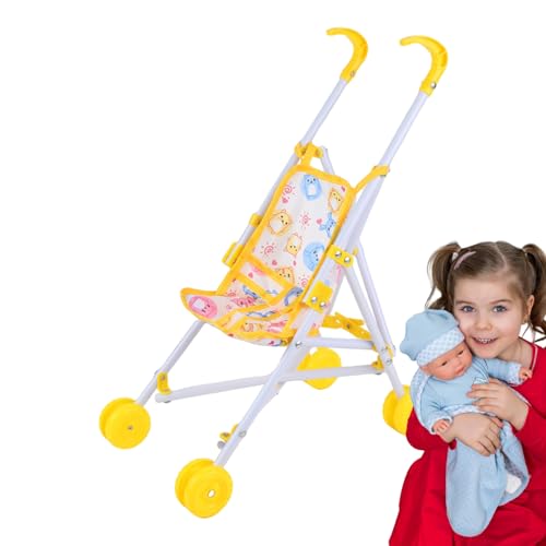 Kinderwagenspielzeug tun Spiele - Spielaktivität, Spielzubehör | Puppenwagen-Babyspiel mit T-förmiger Gürtel, Puppenspielspielspiel für Mädchen und interaktives Bildungsrollenspiel Kinderwagenspielzeug tun Spiele - Spielaktivität, Spielzubehör | Puppenwagen-Babyspiel mit T-förmiger Gürtel, Puppenspielspielspiel für Mädchen und interaktives Bildungsrollenspiel von Mbiyhgta