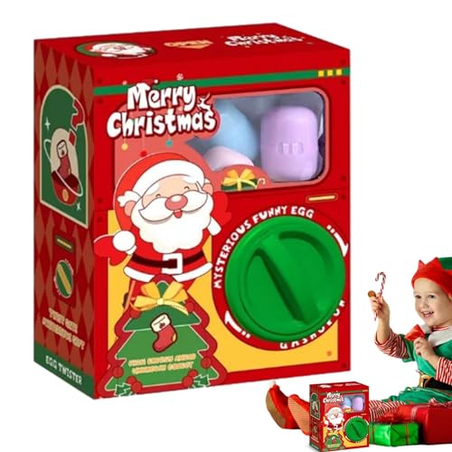 Klauenmaschine Set - Automatischer Weihnachtsgummikugelspender | Kreative und interessante Weihnachtsei-Klauenmaschine für und Mädchen von 4 bis 6 Jahren Klauenmaschine Set - Automatischer Weihnachtsgummikugelspender | Kreative und interessante Weihnachtsei-Klauenmaschine für und Mädchen von 4 bis 6 Jahren von Mbiyhgta