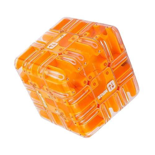 Maze Cube - Interactive 3D Labyrinth Challenge, Sensorisches Spielzeug mit Stressabbau, langlebiger tragbares Puzzle -Klassenzimmer -Lernen | Ideal für kognitive Entwicklungsmotor -Unterhaltung Bildun von Mbiyhgta