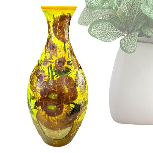 Mbiyhgta 3D-Puzzlevase, 3D-Puzzle-Vase, Blumenvase Jigsaw Arts - 160-teilige 3D-Puzzlevase, Kunst und Handwerk für Schlafzimmer, Tisch, Wohnzimmer- Mbiyhgta 3D-Puzzlevase, 3D-Puzzle-Vase, Blumenvase Jigsaw Arts - 160-teilige 3D-Puzzlevase, Kunst und Handwerk für Schlafzimmer, Tisch, Wohnzimmer- von Mbiyhgta