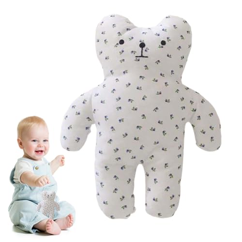 Mbiyhgta Bär Comfort Puppe - Kuscheltier Bär Modell | Niedliche Schlafbegleitung Für Kinderzimmer Wohnzimmer Schlafzimmer Deko von Mbiyhgta