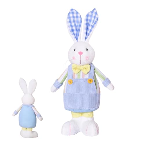 Mbiyhgta Bunny aus Plüsch, , Plüschtier aus Plüsch, niedliches Tier, Hasenstatue, Spring Decor für den Küchentisch zu Hause Mbiyhgta Bunny aus Plüsch, , Plüschtier aus Plüsch, niedliches Tier, Hasenstatue, Spring Decor für den Küchentisch zu Hause von Mbiyhgta