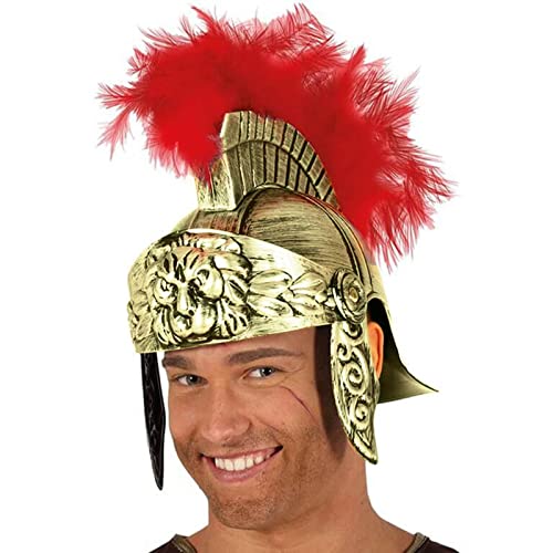 Mbiyhgta Centurion-Helme – abnehmbare römische Kopfbedeckung | Kostüm mit goldener Rüstung, authentischer römischer Kriegerhelm, für Rollenspiel Erwachsene Mbiyhgta Centurion-Helme – abnehmbare römische Kopfbedeckung | Kostüm mit goldener Rüstung, authentischer römischer Kriegerhelm, für Rollenspiel Erwachsene von Mbiyhgta
