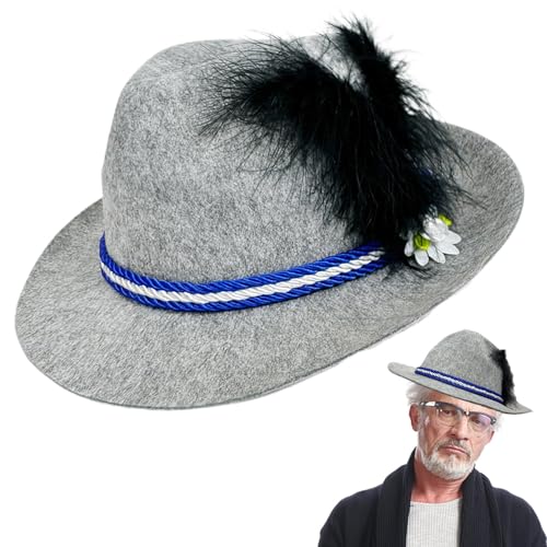 Mbiyhgta Deutsche Kapiter zum Oktoberfest, Oktoberfest Hats for Men - Fashion German Hat Easy Design | Klassische Alpenmützen Kostüme für Feste und Kulturveranstaltungen Mbiyhgta Deutsche Kapiter zum Oktoberfest, Oktoberfest Hats for Men - Fashion German Hat Easy Design | Klassische Alpenmützen Kostüme für Feste und Kulturveranstaltungen von Mbiyhgta
