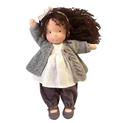 Mbiyhgta Handgefertigte Puppen, weiches Baby für Babys, Mädchen, niedliches Plüschspielzeug, Plüsch, Plüschtuch Mbiyhgta Handgefertigte Puppen, weiches Baby für Babys, Mädchen, niedliches Plüschspielzeug, Plüsch, Plüschtuch von Mbiyhgta