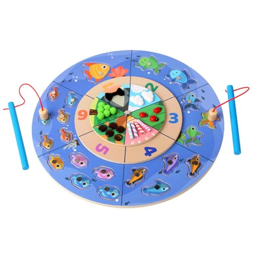 Mbiyhgta Magnetisches Angelspiel, magnetisches Angelspiel, Lernspiel aus Holz, Fischfangspiele, Vorschullernen, Lernspielzeug für Kinder ab Mbiyhgta Magnetisches Angelspiel, magnetisches Angelspiel, Lernspiel aus Holz, Fischfangspiele, Vorschullernen, Lernspielzeug für Kinder ab von Mbiyhgta