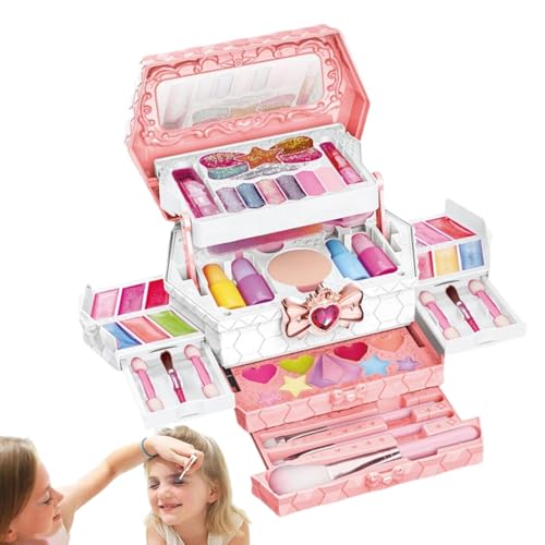 Mbiyhgta Make-up-Spielzeug-Set, Make-up-Set für | Safe Little Girl Make-up-Set | Waschbares Make-up-Set, Schönheitsset, Waschbares Kosmetikspielzeug, Spiel Mbiyhgta Make-up-Spielzeug-Set, Make-up-Set für | Safe Little Girl Make-up-Set | Waschbares Make-up-Set, Schönheitsset, Waschbares Kosmetikspielzeug, Spiel von Mbiyhgta