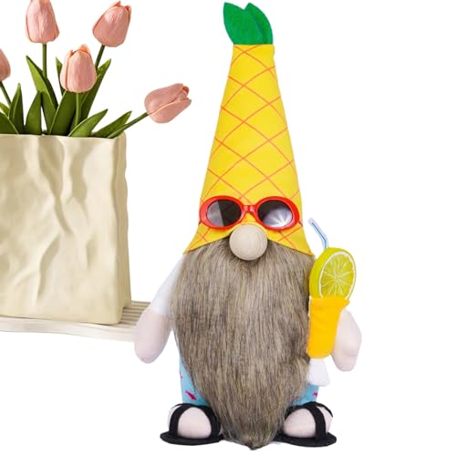 Mbiyhgta Strandzwergpuppe, Zwerge Dekorationen für Zuhause,Ananas HochwertiZwerge Plüsch Sommer Zwerge - Schwedische Tomte gesichtslose Puppe, Dekoration für Zuhause, Tischdekoration für Urlaub, Mbiyhgta Strandzwergpuppe, Zwerge Dekorationen für Zuhause,Ananas HochwertiZwerge Plüsch Sommer Zwerge - Schwedische Tomte gesichtslose Puppe, Dekoration für Zuhause, Tischdekoration für Urlaub, von Mbiyhgta