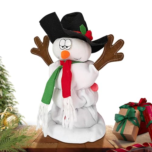 Mbiyhgta Tanzendes Schneemannspielzeug, tanzender Schneemann, tanzender Schneemann, interaktives Weihnachts-Spielzeug, singendes Plüschspielzeug für Weihnachten, interaktiv, aus elektrischem Plüsch Mbiyhgta Tanzendes Schneemannspielzeug, tanzender Schneemann, tanzender Schneemann, interaktives Weihnachts-Spielzeug, singendes Plüschspielzeug für Weihnachten, interaktiv, aus elektrischem Plüsch von Mbiyhgta