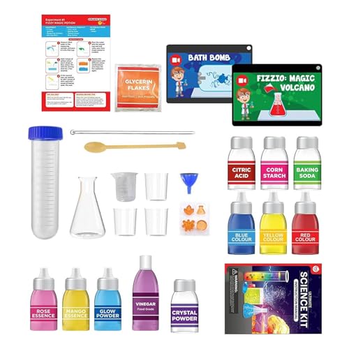 Mbiyhgta Wissenschaftliches Experimentierset,Wissenschaftsset für Kinder | Spielzeug für wissenschaftliche Aktivitäten,Wissenschaftliches Set für pädagogische Laborexperimente, interaktives Mbiyhgta Wissenschaftliches Experimentierset,Wissenschaftsset für Kinder | Spielzeug für wissenschaftliche Aktivitäten,Wissenschaftliches Set für pädagogische Laborexperimente, interaktives von Mbiyhgta