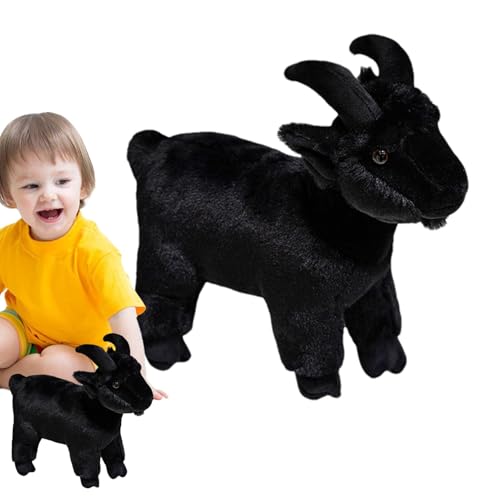 Mbiyhgta Ziegen-Plüschtier, Ziegen-Plüschtier, Tier | Spielzeug aus Ziegenplüsch, dekorativ, niedlich, 30 cm, für Schlafzimmer, Auto, Sofa, Wohnzimmer, Schlafzimmer Mbiyhgta Ziegen-Plüschtier, Ziegen-Plüschtier, Tier | Spielzeug aus Ziegenplüsch, dekorativ, niedlich, 30 cm, für Schlafzimmer, Auto, Sofa, Wohnzimmer, Schlafzimmer von Mbiyhgta