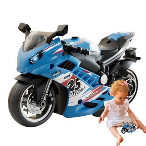 Motorradspielzeug - Batteriebetriebenes Motorrad -Kit, Motorr ad für Schieben, Spielzeugmotor mit Lichtern, Bewegung | Realistisches Motor Rad für Kinder jeden Alters Soundeffekte Geburtstagsgeschenk Motorradspielzeug - Batteriebetriebenes Motorrad -Kit, Motorr ad für Schieben, Spielzeugmotor mit Lichtern, Bewegung | Realistisches Motor Rad für Kinder jeden Alters Soundeffekte Geburtstagsgeschenk von Mbiyhgta