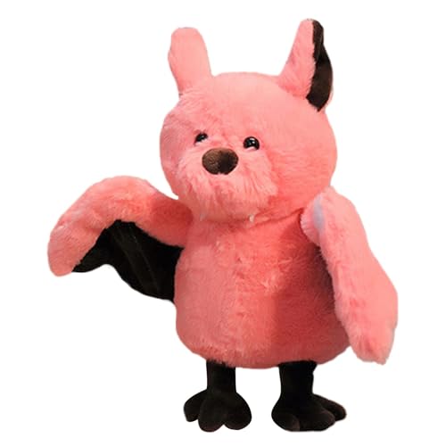 Plüsch Fledermaus Plüschspielzeug Fledermaus Plüsch - Niedliches Plüschspielzeug, Plüschkissen, 24,1 cm realistisches Plüschtier, Plüschkissen, weiches Plüschtier von Mbiyhgta