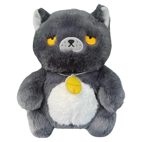 Plüschtier für kleine Katzen, Plüschtiere für Katzen, niedliches Cartoon-Kätzchen, 30,5 cm – lustige Tierplüschtiere, Plüschkatzen, waschbares Plüschkissen für Dekoration Plüschtier für kleine Katzen, Plüschtiere für Katzen, niedliches Cartoon-Kätzchen, 30,5 cm – lustige Tierplüschtiere, Plüschkatzen, waschbares Plüschkissen für Dekoration von Mbiyhgta