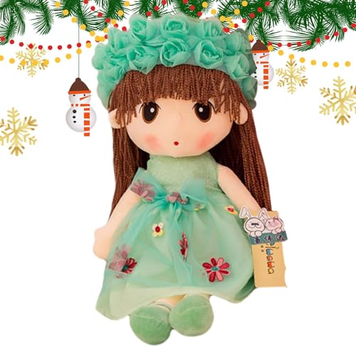 Prinzessin Plüschspielzeug - weiche schlafende Stoffpuppe | Süße ausgestopfte Prinzessin Dress -up Puppe, Kuschelkumpel Plüschspielzeug, schlafendes weiches Mädchenspielzeug für Kinder Kleinkinder Jun Prinzessin Plüschspielzeug - weiche schlafende Stoffpuppe | Süße ausgestopfte Prinzessin Dress -up Puppe, Kuschelkumpel Plüschspielzeug, schlafendes weiches Mädchenspielzeug für Kinder Kleinkinder Jun von Mbiyhgta