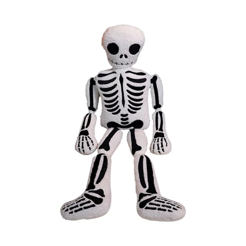 Skeleton – Skeleton Stuffed Cushion, Funny Halloween Doll, Decorative Throw Pillow Bone Shaped | Ultra Soft Material Features for Living Room Home Office von Mbiyhgta