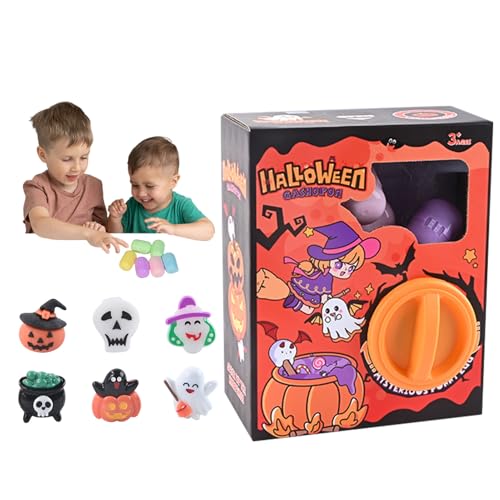 Verkaufsautomat Kinder - Halloween Children Fun, Lucky Claw Machine | Eier Gashapon Maschine Spielzeugpuppe Klauenmaschine Gashapon, Maschinengeschenk wiederverwendbares Gashapon -Maschinenautomat von Mbiyhgta