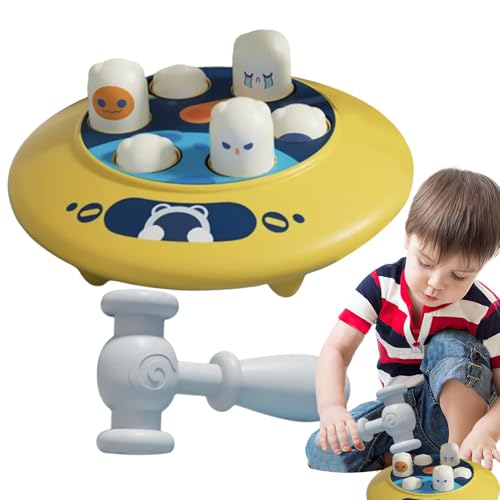 Whacking Toy - Interaktives Hammer Spiel, Lustiges Lernspielzeug | Tragbares Hämmern Spielzeug mit Hammer, Nachhaltiges Früherziehungsspielzeug für und Mädchen, lustige Aktivitäten, 7,09 x Whacking Toy - Interaktives Hammer Spiel, Lustiges Lernspielzeug | Tragbares Hämmern Spielzeug mit Hammer, Nachhaltiges Früherziehungsspielzeug für und Mädchen, lustige Aktivitäten, 7,09 x von Mbiyhgta