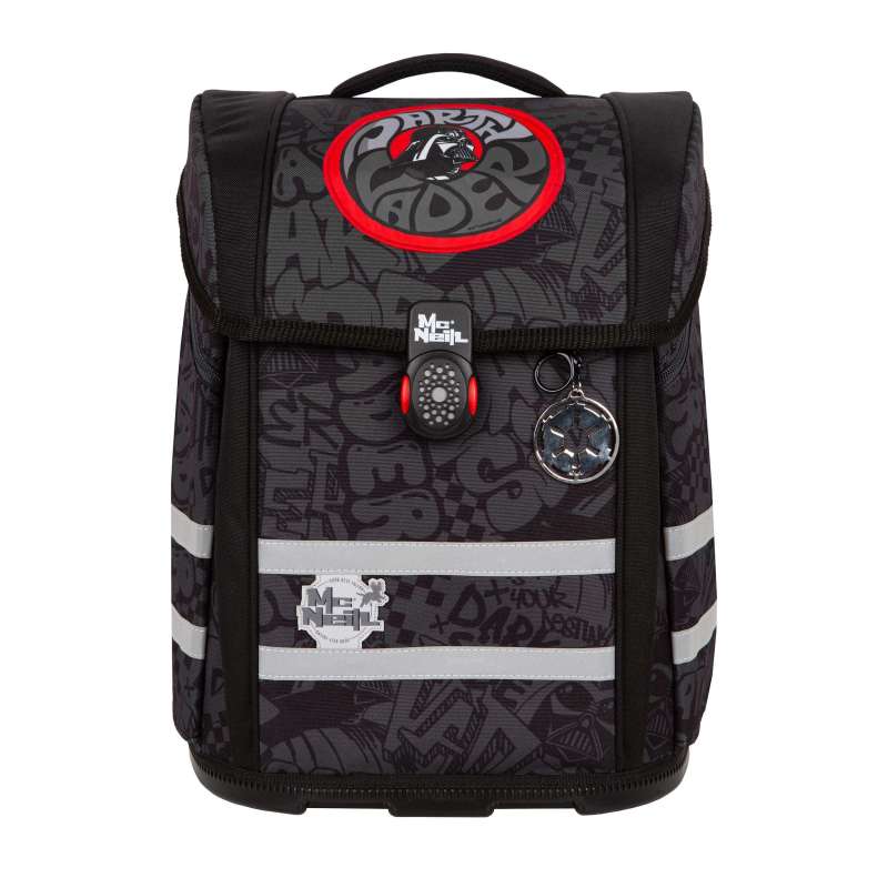 MCNEILL Schulranzen PERFECTO DISNEY Set 5 tlg für Jungen, Mc Neill Designs Darth Vader von Mc Neill