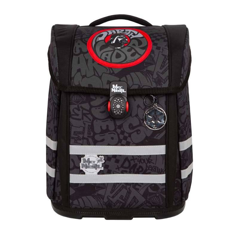 MCNEILL Schulranzen PERFECTO DISNEY Set 5 tlg für Jungen, Mc Neill Designs Darth Vader von Mc Neill