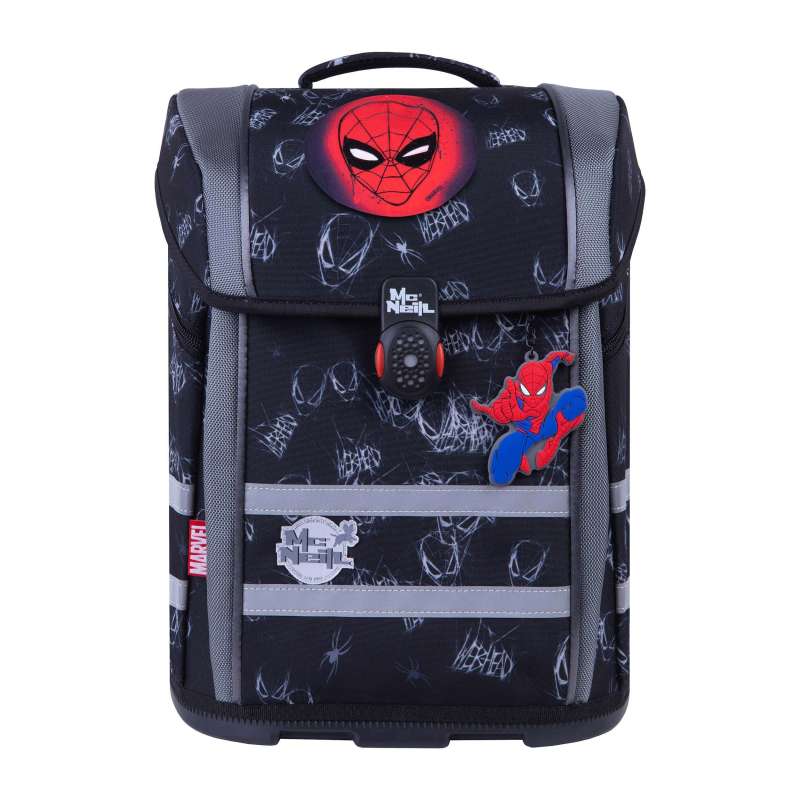 MCNEILL Schulranzen PERFECTO DISNEY Set 5 tlg für Jungen, Mc Neill Designs Spider Man 2 von Mc Neill