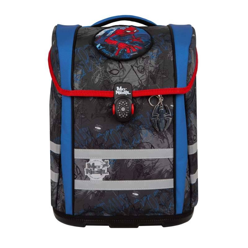 MCNEILL Schulranzen PERFECTO DISNEY Set 5 tlg für Jungen, Mc Neill Designs Spider Man von Mc Neill