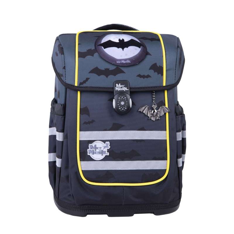 MCNEILL Schulranzen-Set ERGO COMPACTO 5 tlg, Mc Neill Designs Darker Night von Mc Neill