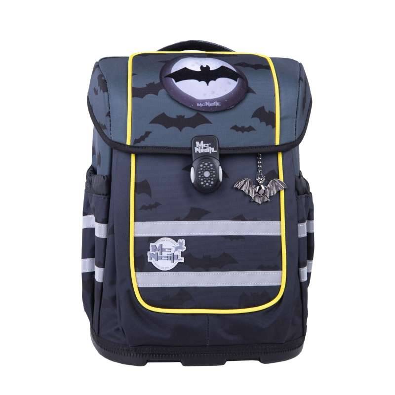 MCNEILL Schulranzen-Set ERGO COMPACTO 5 tlg, Mc Neill Designs Darker Night von Mc Neill