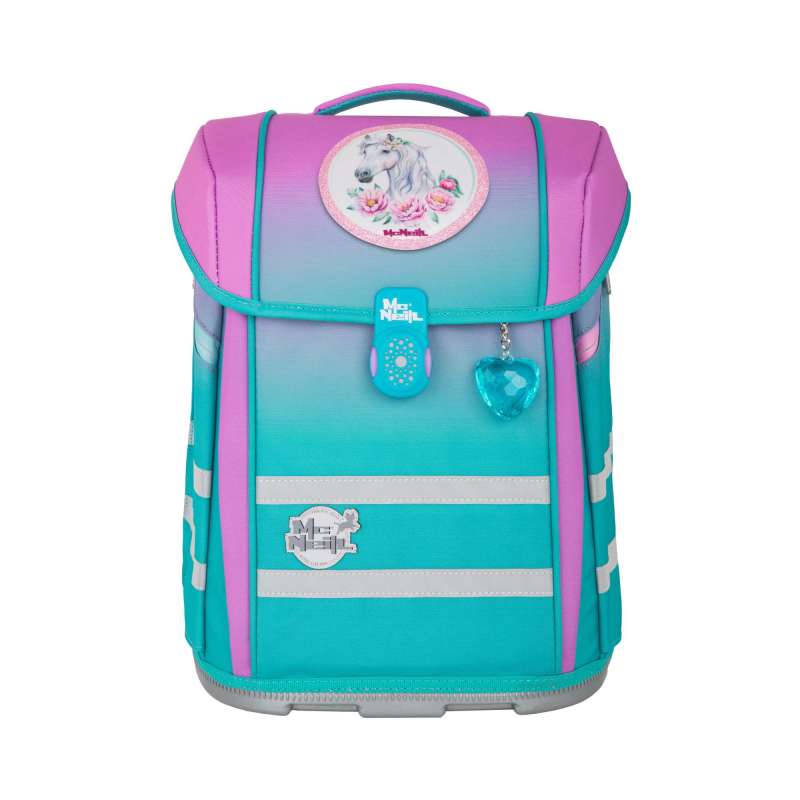 MCNEILL Schulranzen-Set PERFECTO 5 tlg, Mc Neill Designs Gradient Blueberry von Mc Neill