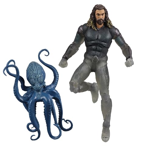 McFarlane Aquaman and The Lost Kingdom DC Multiverse Actionfigur Aquaman (Stealth Suit with Topo) (Gold Label) 18 cm von McFarlane