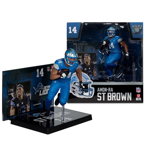 Amon-Ra St. Brown (Detroit Lions) NFL 17,8 cm Figur McFarlane von McFarlane