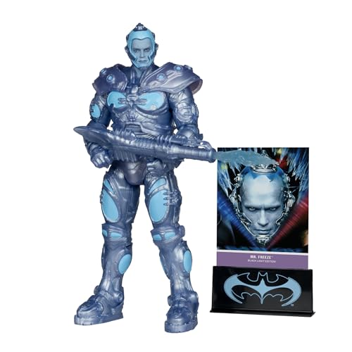 Batman & Robin DC Multiverse Action Figure Mr. Freeze (Black Light Edition) (Gold Label) 18 cm von McFarlane