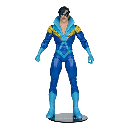 DC Direct Nightwing (The New Teen Titans) Actionfigur mit McFarlane Toys, digitales Sammlerstück, 17,8 cm von McFarlane