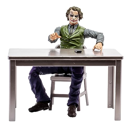 DC Multiverse Actionfigur The Joker (Jail Cell Variant) (The Dark Knight) (Gold Label) 18 cm von McFarlane