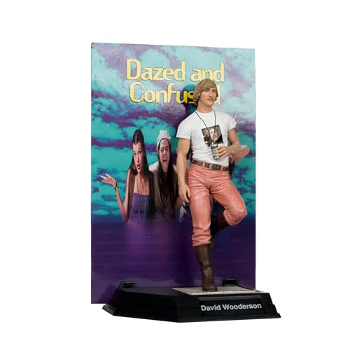 David Wooderson (Movie Maniacs: Dazed and Confused) 15,2 cm Posed Figure w/McFarlane Toys Digitales Sammlerstück von McFarlane